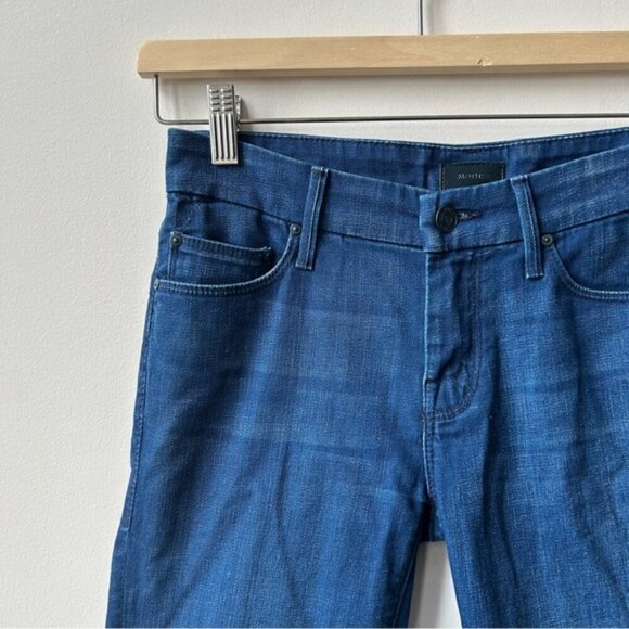 MOTHER THE LOOKER CROP BIRGHT EYES SKINNY JEANS SIZE 25 - Picture 7 of 7